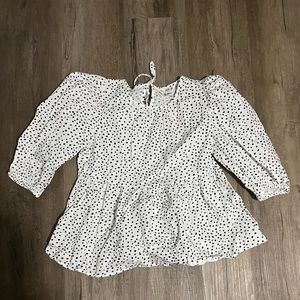 MISS SELFRIDGE Polka Dot Blouse